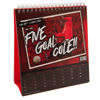 Manchester United календар Desktop Calendar 2023