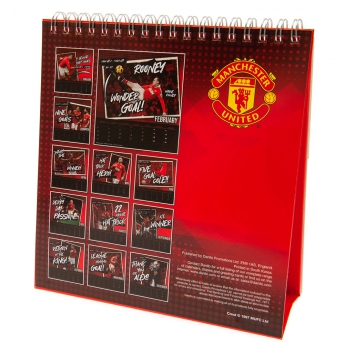 Manchester United календар Desktop Calendar 2023