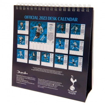 Tottenham Hotspur календар Desktop Calendar 2023