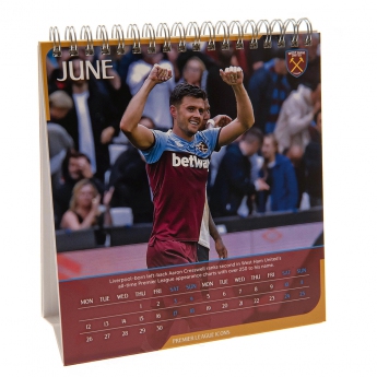 West Ham United календар Desktop Calendar 2023