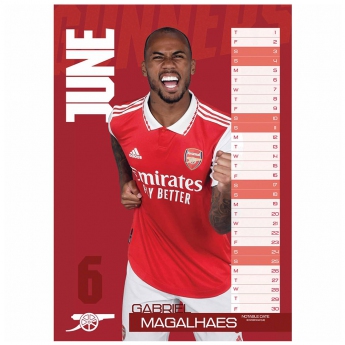Arsenal FC календар A3 Calendar 2023