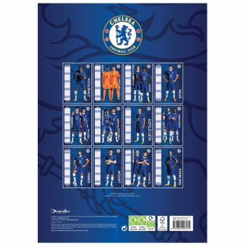Chelsea FC календар A3 Calendar 2023