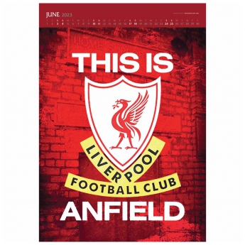 Liverpool FC календар Deluxe Calendar 2023