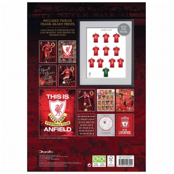 Liverpool FC календар Deluxe Calendar 2023