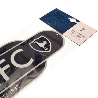 Tottenham Hotspur табела за стена Colour Retro Sign