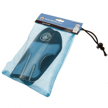 Manchester City детски футболни протектори Shin Pads Youths DT - 10 to 12 years