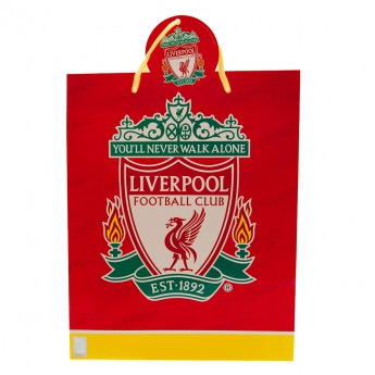 Liverpool FC подаръчна торбичка Colour Gift Bag