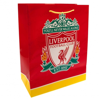 Liverpool FC подаръчна торбичка Colour Gift Bag