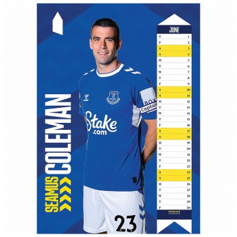 Everton FC календар A3 Calendar 2023