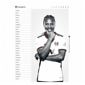 Fulham FC календар A3 Calendar 2023