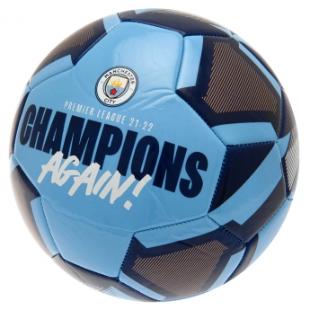 Manchester City футболна топка Premier League Champions size 5