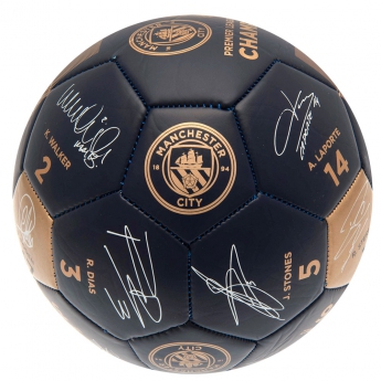 Manchester City футболна топка Premier League Champions Signature PH size 5