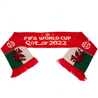 Футболни отбори зимен шал 2022 Wales Scarf
