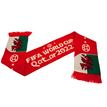Футболни отбори зимен шал 2022 Wales Scarf