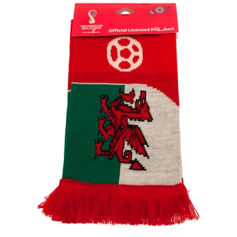 Футболни отбори зимен шал 2022 Wales Scarf