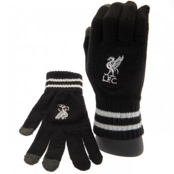 Liverpool FC детски ръкавици Touchscreen Knitted Gloves Youths BK