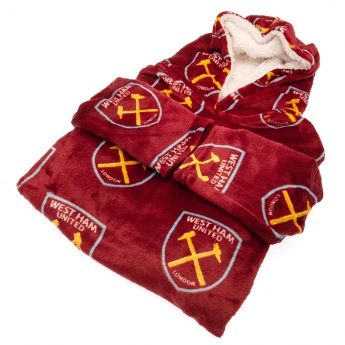 West Ham United детско пончо Poncho Blanket Adults