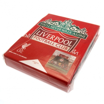 Liverpool FC спално бельо за спалня The Kop Double Duvet Set