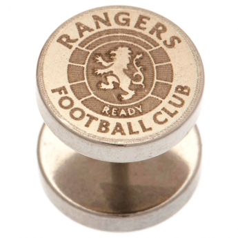 Rangers FC обеци Ready Crest Stainless Steel Stud Earring