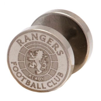 Rangers FC обеци Ready Crest Stainless Steel Stud Earring