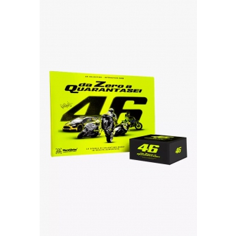 Valentino Rossi албум с лепенки FROM ZERO A 46 FULL BAG EDITION STICKER ALBUM