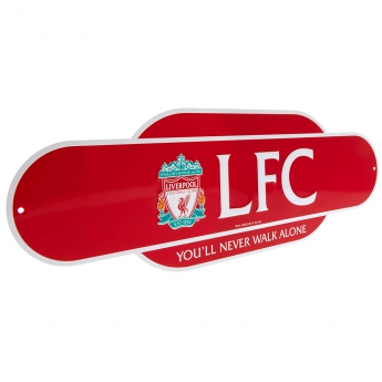 Liverpool FC табела за стена Colour Retro Sign