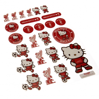 Liverpool FC комплект стикери Hello Kitty Sticker Set