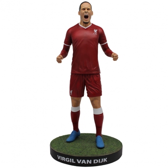 Liverpool FC скулптура от смола Virgil Van Dijk Premium 60cm Statue