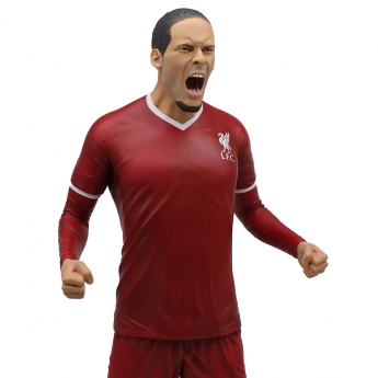 Liverpool FC скулптура от смола Virgil Van Dijk Premium 60cm Statue