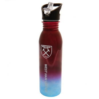West Ham United бутилка за пиене UV Metallic Drinks Bottle