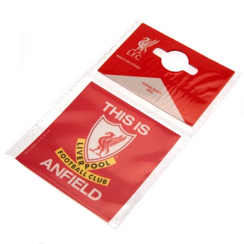 Liverpool FC стикер Single Car Sticker TIA