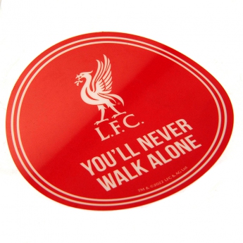 Liverpool FC стикер Single Car Sticker YNWA