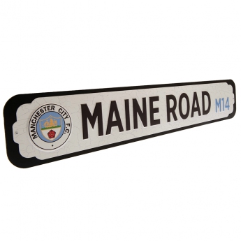 Manchester City табела за стена Deluxe Stadium Sign