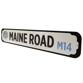 Manchester City табела за стена Deluxe Stadium Sign