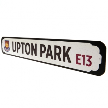 West Ham United табела за стена Deluxe Stadium Sign