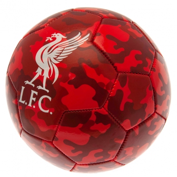 Liverpool FC футболна топка Camo Size 3