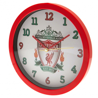 Liverpool FC стенен часовник Wall Clock white