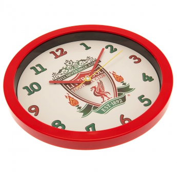 Liverpool FC стенен часовник Wall Clock white