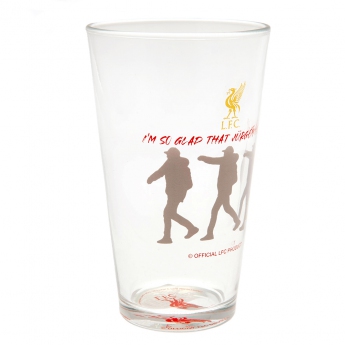 Liverpool FC стъклена чаша I´m So Glad Pint Glass