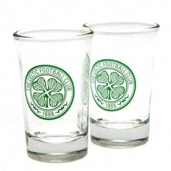 Celtic FC чашка за алкохол 2pk Shot Glass Set