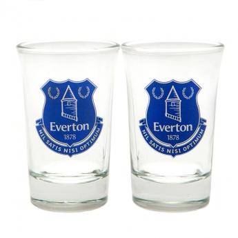 Everton FC чашка за алкохол 2pk Shot Glass Set