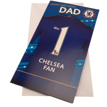 Chelsea FC пожелание Birthday Card Dad