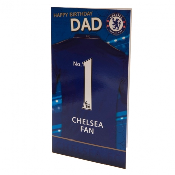 Chelsea FC пожелание Birthday Card Dad