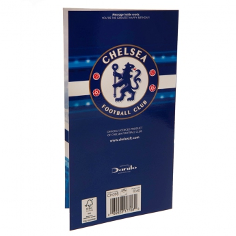 Chelsea FC пожелание Birthday Card Dad