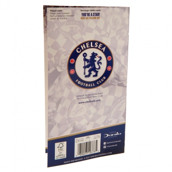 Chelsea FC пожелание Birthday Card Son