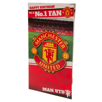 Manchester United пожелание Birthday Card No 1 Fan