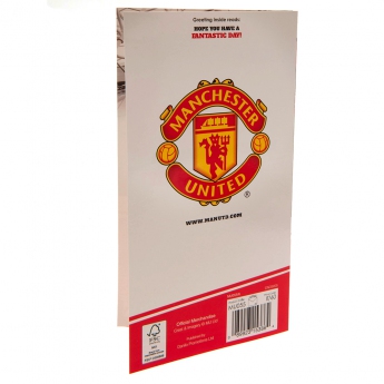 Manchester United пожелание Birthday Card No 1 Fan