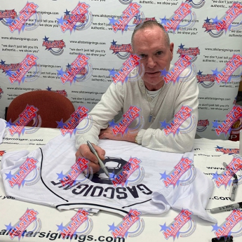 Легенди фланелки с рамка Tottenham Hotspur 1991 Lineker & Gascoigne Signed Shirts (Dual Framed)