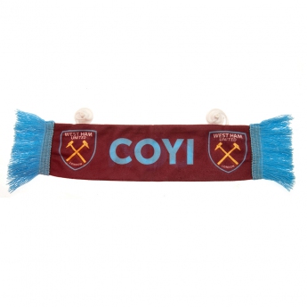 West Ham United мини шал за кола Mini Car Scarf