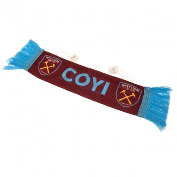 West Ham United мини шал за кола Mini Car Scarf